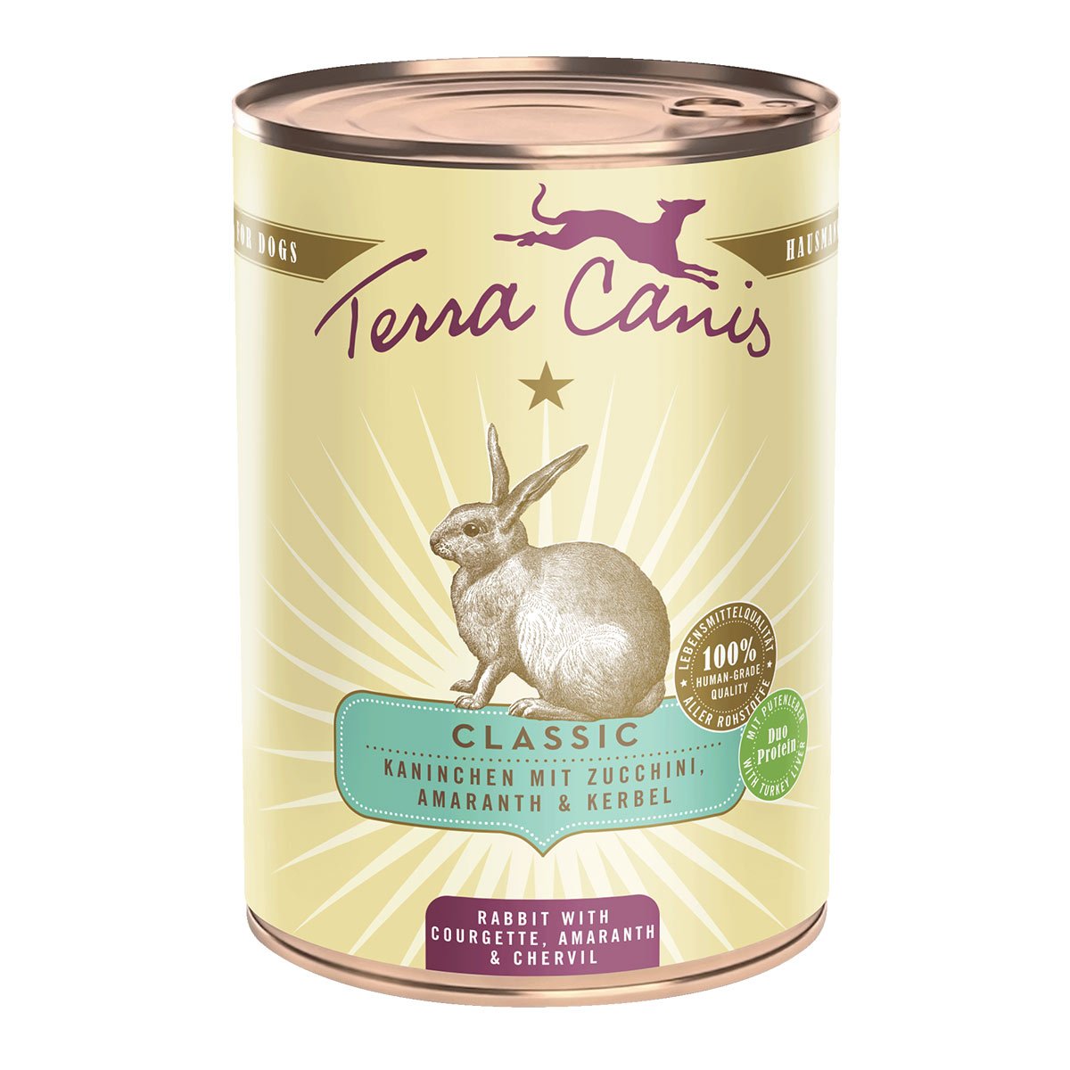 Terra Canis CLASSIC Kaninchen mit Zucchini 6x400g von Terra Canis