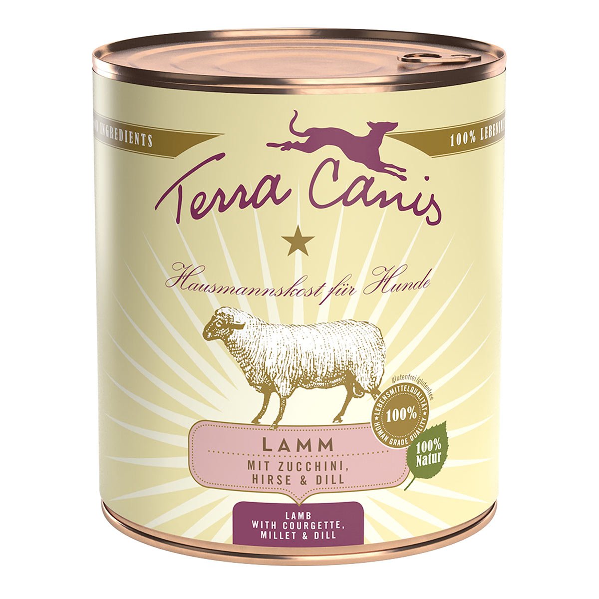 Terra Canis CLASSIC Lamm mit Zucchini 6x800g von Terra Canis