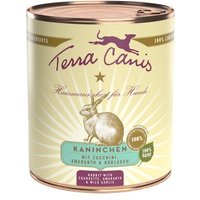 Terra Canis Classic Adult 6x800g Kaninchen mit Zucchini, Amaranth & Bärlauch von Terra Canis