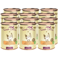 Terra Canis Classic | Huhn mit Tomate, Amaranth und Basilikum 12x 400g von Terra Canis