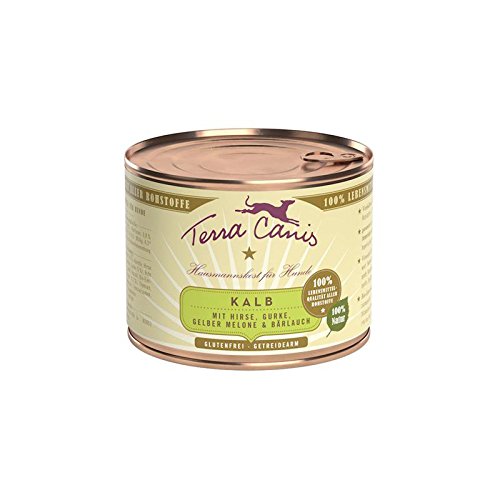 Terra Canis Hunde Nassfutter classic Kalb 200g (12 x 200g) von Terra Canis