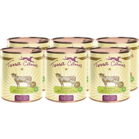 Terra Canis Classic | Kalb mit Hirse, Gurke, gelber Melone und Basilikum 6x 800g von Terra Canis