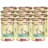 Terra Canis Classic | Kaninchen mit Zucchini, Amaranth und Kerbel 12x 400g von Terra Canis