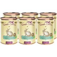 Terra Canis Classic | Kaninchen mit Zucchini, Amaranth und Kerbel 6x 400g von Terra Canis