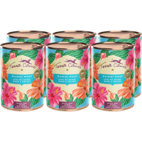 Terra Canis Flower Menü | Waikiki Woof: Lachs mit Quinoa, Mango und Hibiskus 6x 400g von Terra Canis