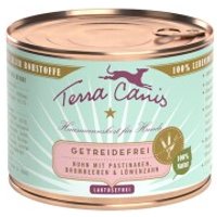 Terra Canis Getreidefrei Adult 12x200g Huhn mit Pastinaken, Brombeeren & Löwenzahn von Terra Canis