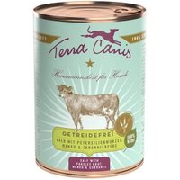 Terra Canis Getreidefrei Adult 6x400g Kalb mit Petersilienwurzel, Mango & Johannisbeere von Terra Canis