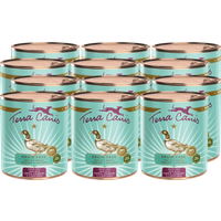 Terra Canis Getreidefrei | Ente mit Kürbis, Erdbeere und Holunder  12x 800g von Terra Canis