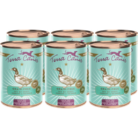 Terra Canis Getreidefrei | Ente mit Kürbis, Erdbeere und Holunder  6x 400g von Terra Canis