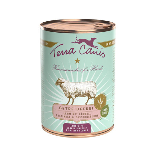 Terra Canis Getreidefrei Hundefutter - Dosen - Lamm - 6 x 400 g von Terra Canis