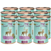 Terra Canis Getreidefrei | Wild mit Kartoffel, Apfel und Preiselbeere 12x 400g von Terra Canis