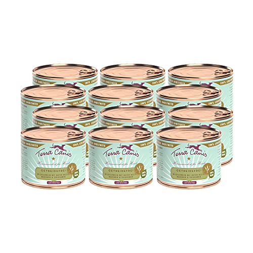 Terra Canis Wildschwein, Rote Bete, Maronen & Chiasamen - Getreidefreies Nassfutter, 12x200g I Premium Hundefutter in 100% Lebensmittelqualität Aller Rohstoffe I Reichhaltig, gesund & glutenfrei von Terra Canis