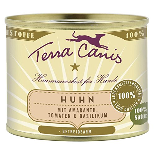 Terra Canis | Huhn mit Amaranth, Tomate und Basilikum | 12 x 200 g von Terra Canis