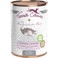 Terra Canis Hypoallergen Adult 6x400g Strauss mit Pastinake von Terra Canis