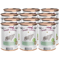 Terra Canis Hypoallergen | Wasserbüffel mit Süßkartoffel 12x 400g von Terra Canis