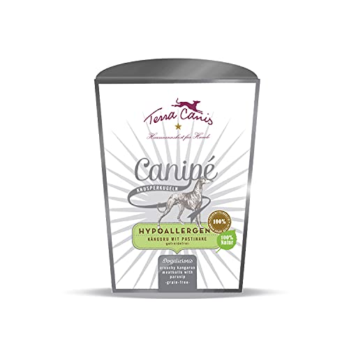 Terra Canis Känguru - Canipé Hypoallergen Knusperkugeln, 100g I Hundesnack in 100% Lebensmittelqualität Aller Rohstoffe von Terra Canis