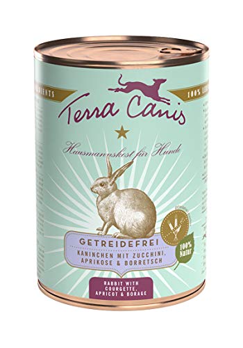 Terra Canis Kaninchen, 12er Pack (12 x 400 g) von Terra Canis