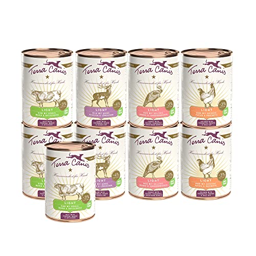 Terra Canis Kennenlernpaket L - Light, 9x400g I Premium Hundefutter in 100% Lebensmittelqualität Aller Rohstoffe I Reichhaltig & gesund I Allergenarm & glutenfrei von Terra Canis