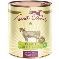 Terra Canis Nassfutter Hund Classic Adult Kalb 6x800 g von Terra Canis