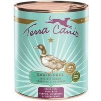 Terra Canis Nassfutter Hund Getreidefrei Adult Ente 6x800 g von Terra Canis