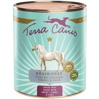 Terra Canis Nassfutter Hund Getreidefrei Adult Pferd 6x800 g von Terra Canis