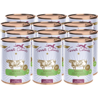 Terra Canis Senior | Rind mit Sellerie, Aprikose und Gesundheitskräutern 12x 400g von Terra Canis