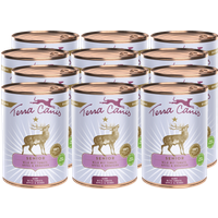 Terra Canis Senior | Wild mit Tomate, Apfel und Gesundheitskräutern 12x 400g von Terra Canis