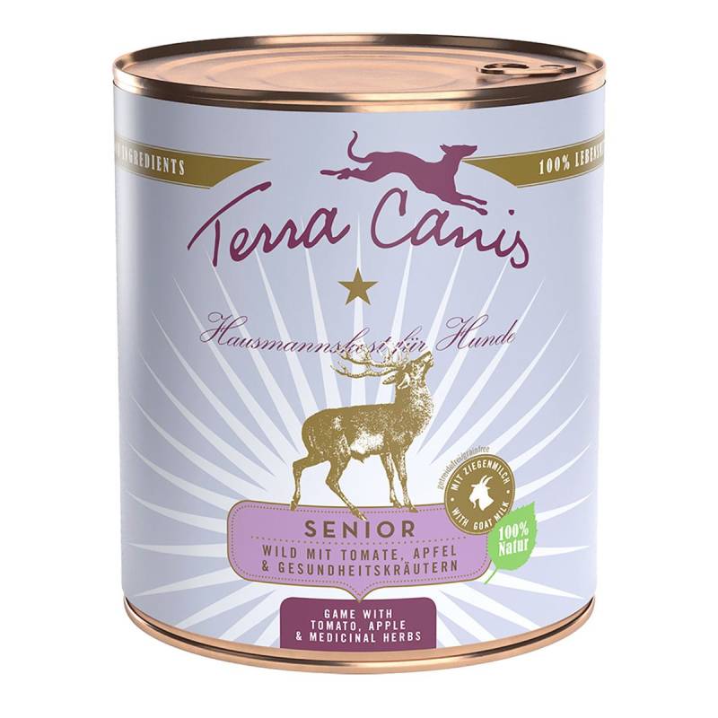 Terra Canis Senior Wild mit Tomate 6x800g von Terra Canis