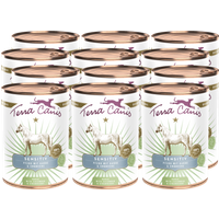 Terra Canis Sensitiv | Pferd mit Gurke und Erdbeere 12x 400g von Terra Canis