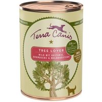 Terra Canis Tree Lover Wild mit Kastanie, Brombeere & Waldkräutern 6x400g von Terra Canis