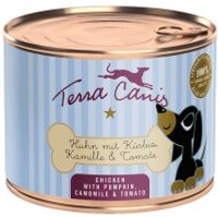 Terra Canis Welpe 12x200g Huhn mit Kürbis, Kamille und Tomate von Terra Canis