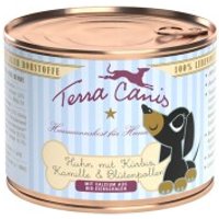 Terra Canis Welpe 12x200g Huhn mit Kürbis, Kamille & Blütenpollen von Terra Canis