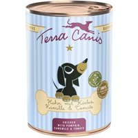 Terra Canis Welpe 6x400g Huhn mit Kürbis, Kamille und Tomate von Terra Canis