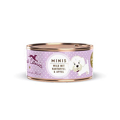 Terra Canis Wild, Kartoffel & Apfel Mini-Hunde Nassfutter, 100g I Premium Hundefutter in 100% Lebensmittelqualität Aller Rohstoffe I Kalziumreich, gesund, Getreide- & glutenfrei von Terra Canis