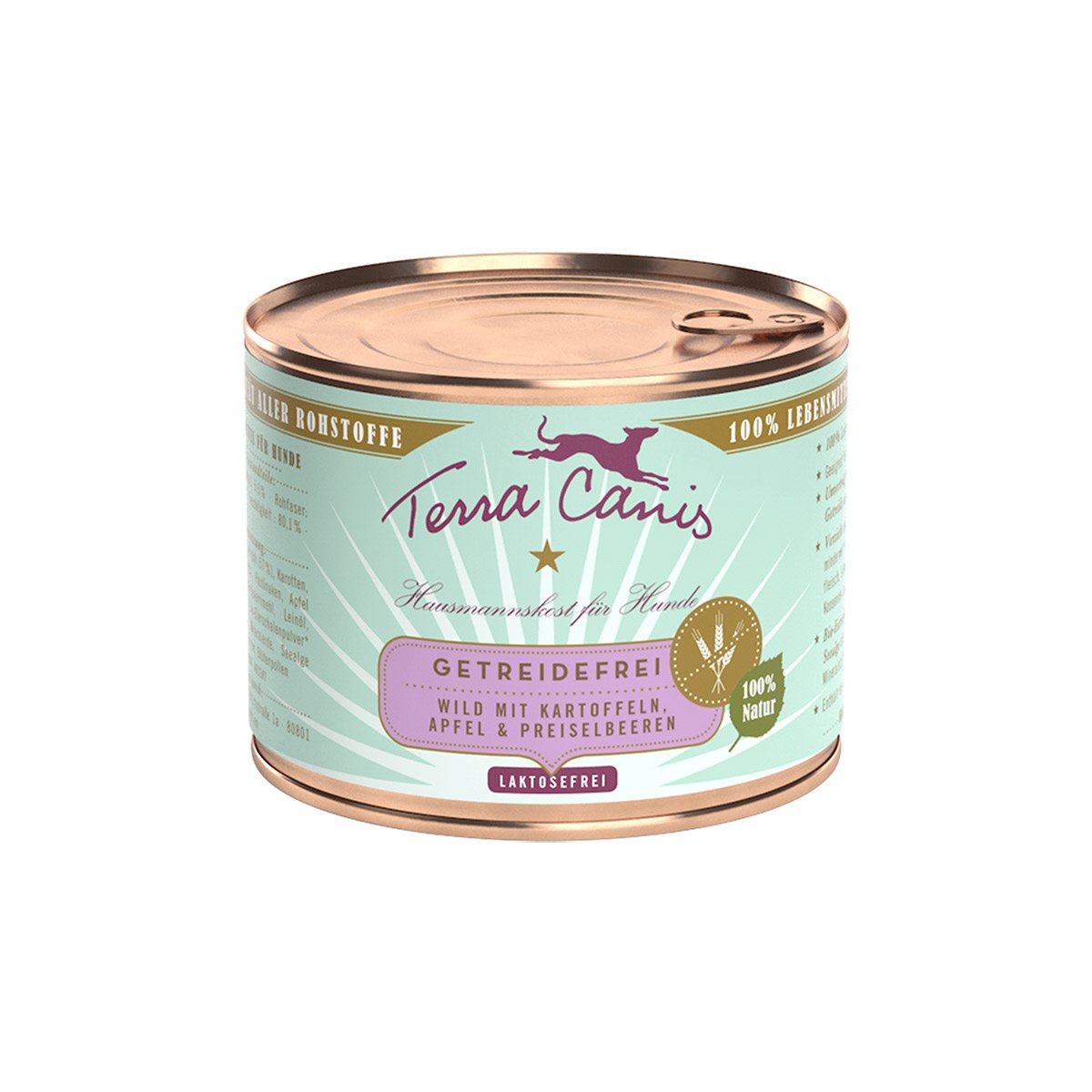 Terra Canis getreidefrei – Wild mit Kartoffel 12x200g von Terra Canis