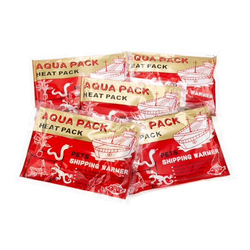 Terra Discount Aqua Pack 40 Stunden - Heat Pack für den Versand von Tieren und Pflanzen - Universalwärmer Wärmekissen (5 Stück) von Terra Discount