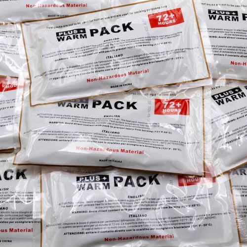 Terra Discount Aqua Pack 72 Stunden - Heat Pack für den Versand von Tieren und Pflanzen - Universalwärmer Wärmekissen (25 Stück) von Terra Discount