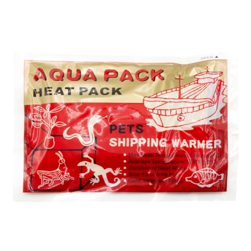 Terra Exotica Heat Pack 40h - 1, 5, 10, 25, 50, 100 o. 240 Stück - Wärmekissen für den Tierversand oder Pflanzenversand - Aktivierung durch Luftkontakt - Universalwärmer (1 Stück) von Terra Exotica