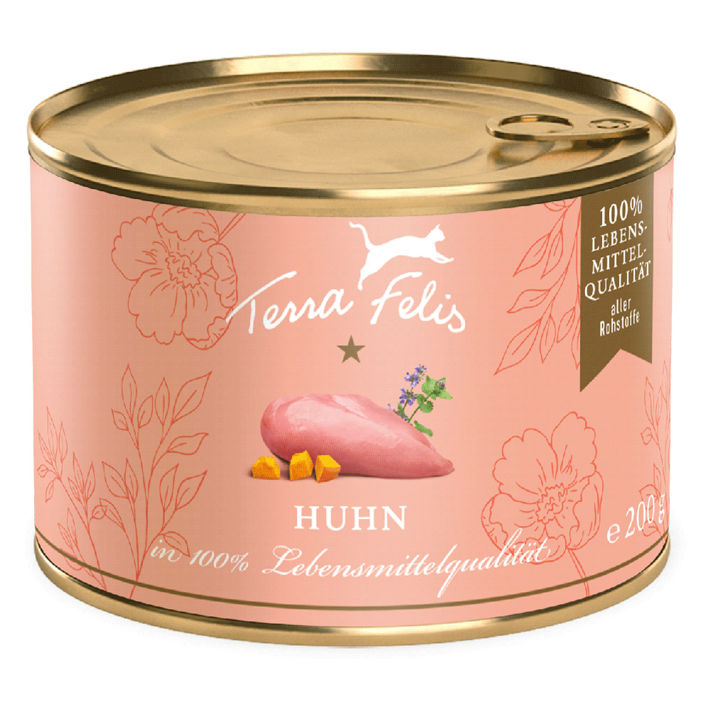 Sparpaket Terra Felis Complete 24 x 200 g - Huhn von Terra Felis