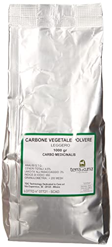 Terra di Cuma Cuma Vegetale Kohle - 1 kg von onlyfly