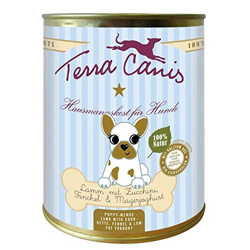 Terra Canis Dog Welpe mit Lamm | 6X 800g Welpenfutter nass von Terra Canis