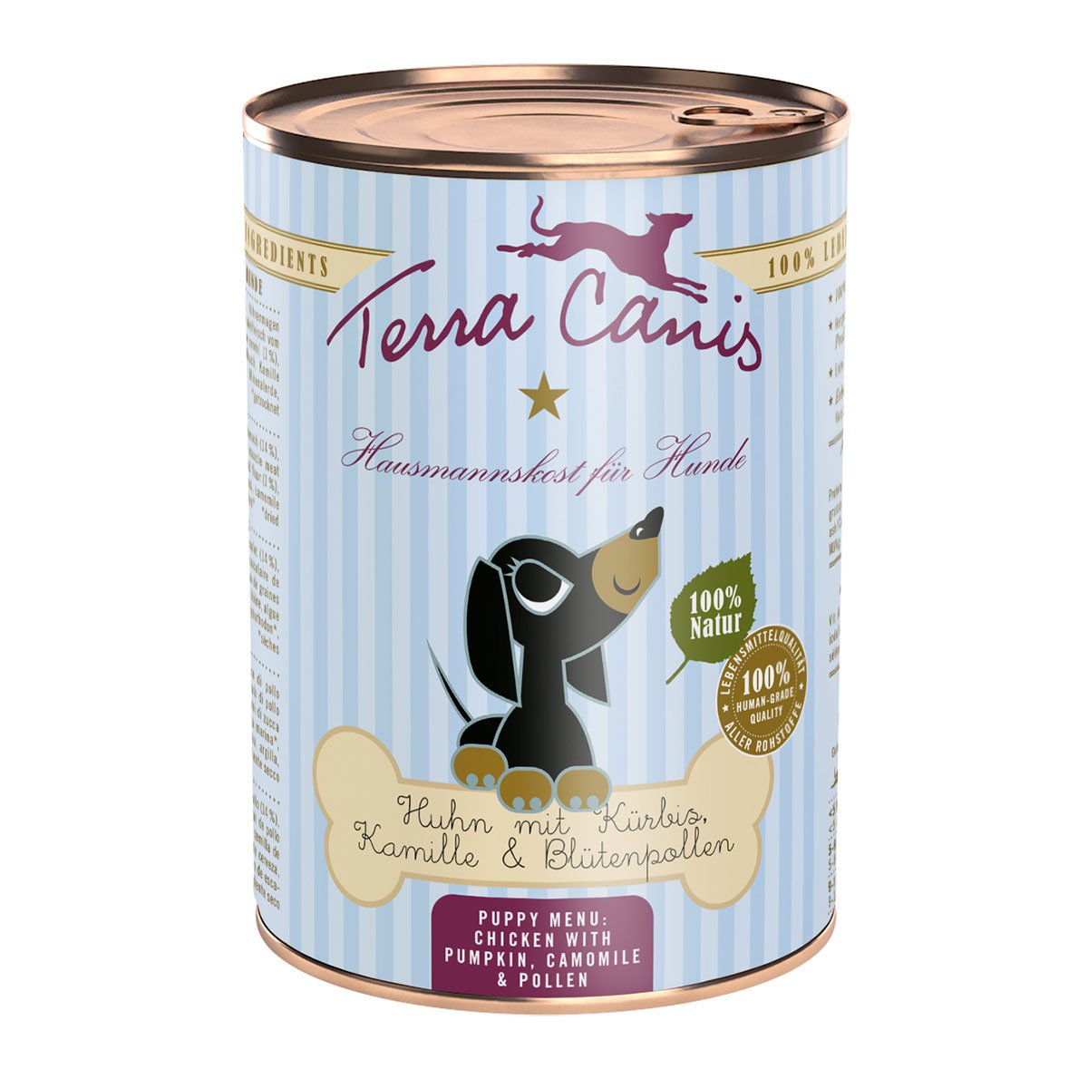 Terra Canis Welpe Huhn mit Kürbis, Kamille & Tomate 6x400g von Terrra Canis