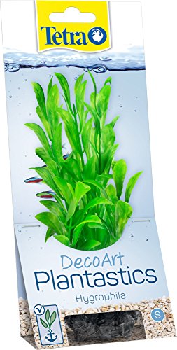 Tetra DecoArt künstliche Wasser-Pflanzen für das Aquarium, naturgetreue Nachbildung, Grüne Hygrophila von Tetra