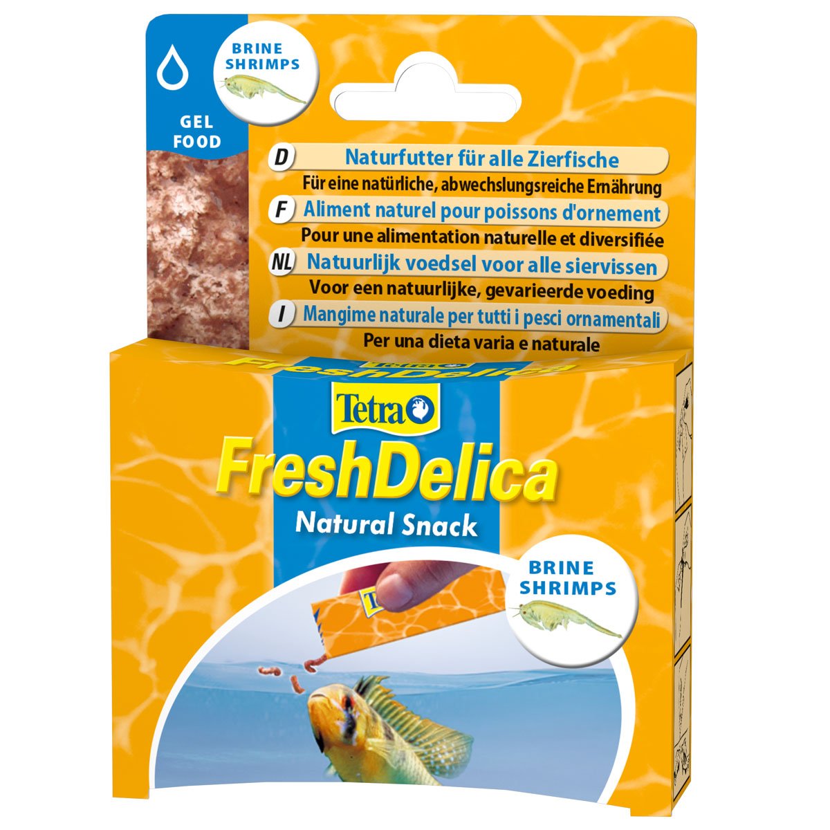 Tetra Gelfutter FreshDelica Brine Shrimps 48g von Tetra