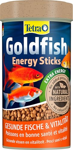 Tetra Goldfish Energy Sticks - nährstoffreiches Fischfutter für alle Goldfische und andere Kaltwasserfische, 250 ml Dose von Tetra