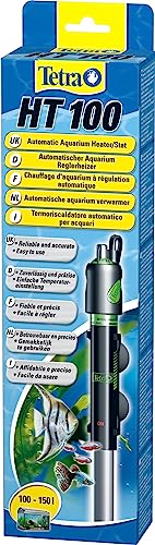 Tetra HT100 Heizer für 100-150 L Aquarien - leistungsstarker Aquarienheizer zur Abdeckung unterschiedlicher Leistungsstufen mit Temperatureinstellknopf von Tetra