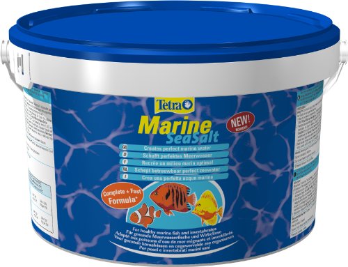 Tetra Marine SeaSalt - Salz für Meerwasser-Aquarium, schafft perfektes Wasser für Meerwasserfische und Wirbellose, 8 kg Eimer von Tetra