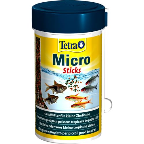 Tetra - Alleinfuttermittel Micro Sticks für Tropische Fische – 100 ml von Tetra