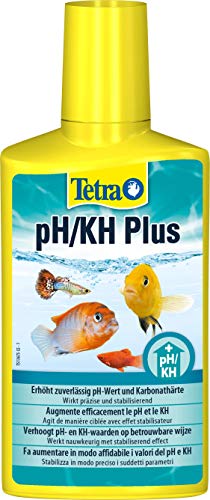 Tetra PH/KH Plus, stabilisiert den pH-Wert und verhindert Säuresturz im Aquarium, für optimale Einstellung der Karbonathärte, 250 ml Flasche von Tetra