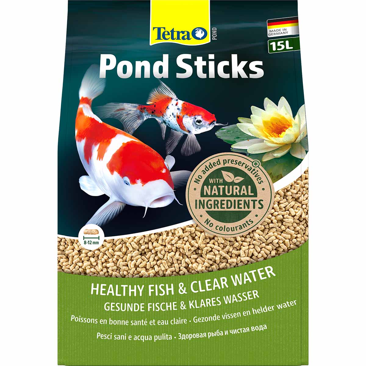 Tetra Pond Sticks Teichfischfutter 15l von Tetra